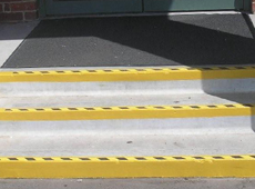 safety zone line marking